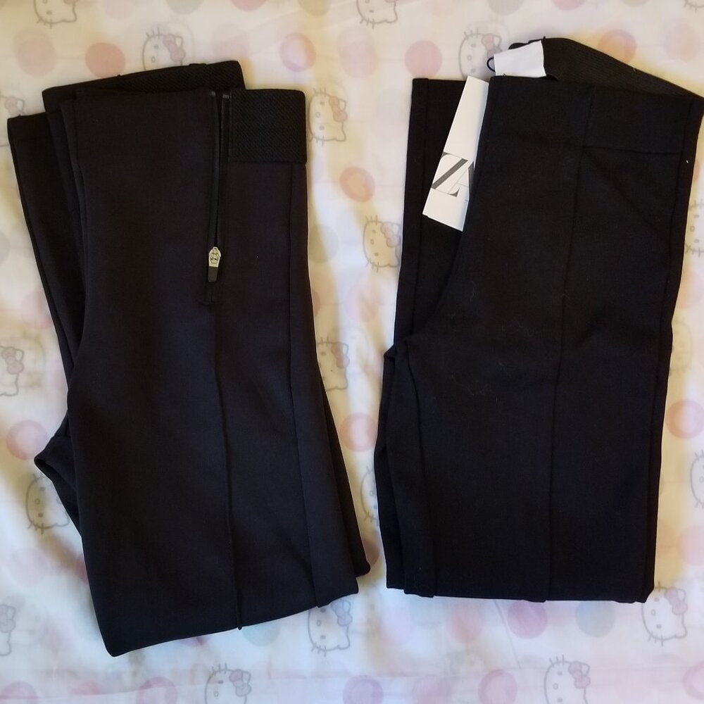 Zara Kids Black Casual Bottoms - Twin Pack